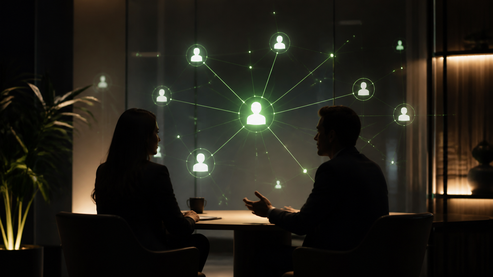Original HoodWire editorial artwork for “Robinhood and TradePMR Connect Customers With Independent Advisors”