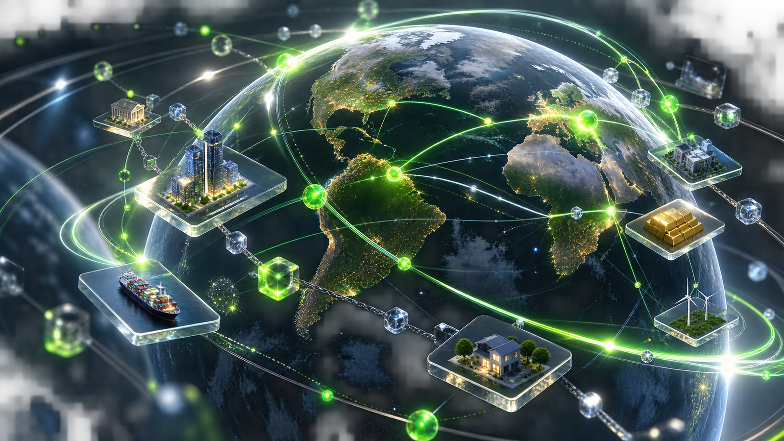 Original HoodWire editorial artwork for “Robinhood Adds Crypto Trading for UK Customers”