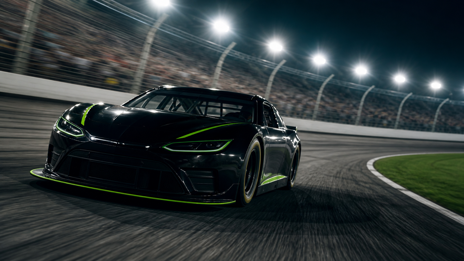 Original HoodWire editorial artwork for “Robinhood and 23XI Racing Extend Their NASCAR Partnership”